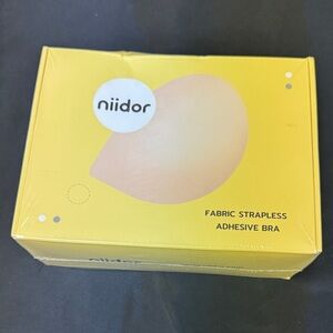 Niidor Strapless Adhesive Bra Niidor Fabric Strapless Adhesive Bra new